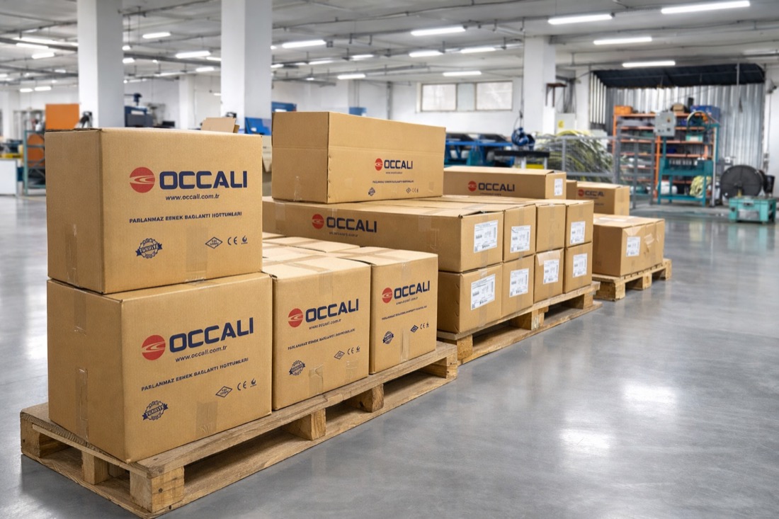 Sevkiyata hazır OCCALI ürünleri